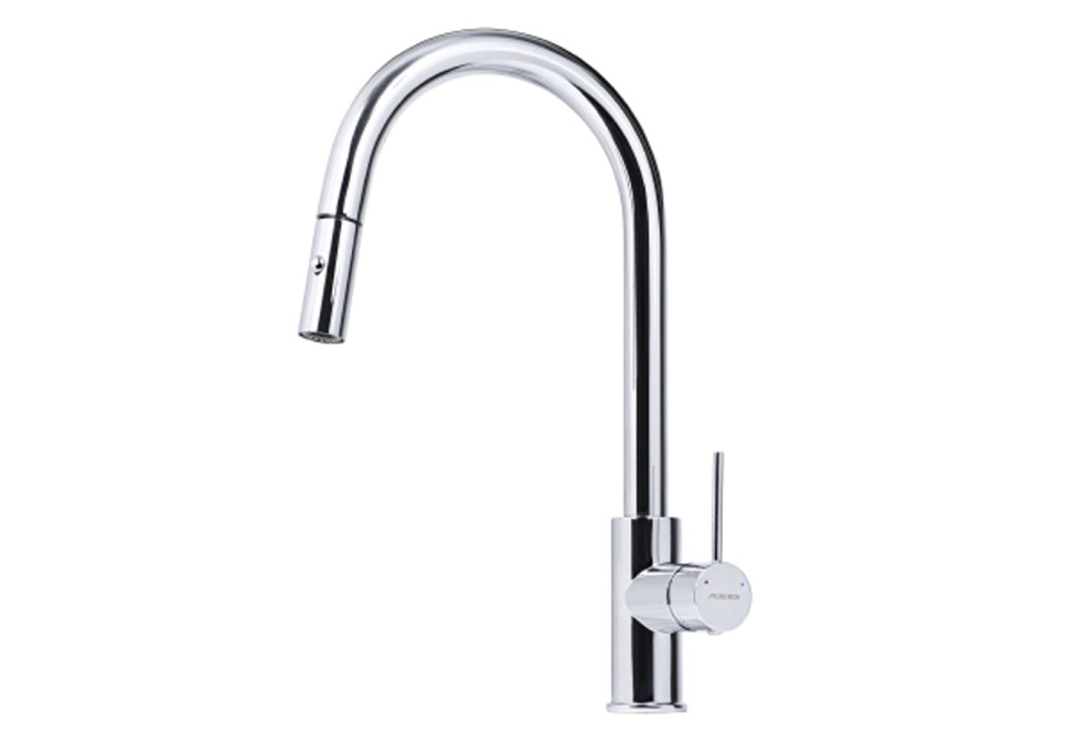Vòi rửa dây rút Chrome MBF81822C